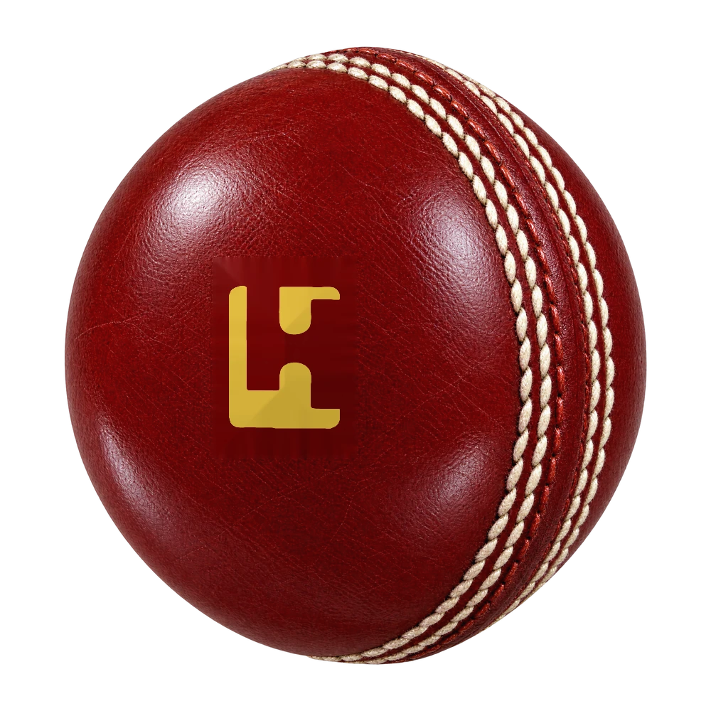Cricket ball with the Hunters H