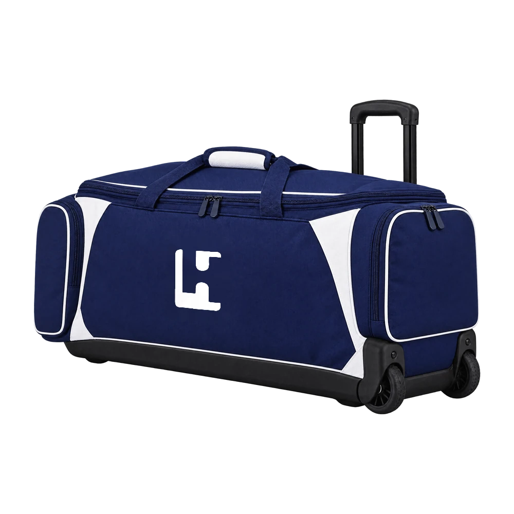 Wheelie kit bag with the Hunters H